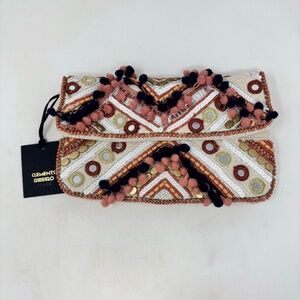Clements Ribeiro Bohemian Summer Crossbody Clutch Purse